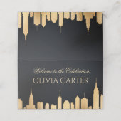 New York City Party  Plaatskaartje (Buitenkant ongevouwen)