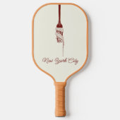 New York City Pasta Pickleball Paddle (Voorkant)