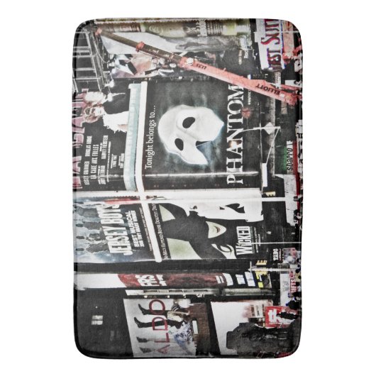 New York City Phantom Bath Mat (Voorkant Verticaal)