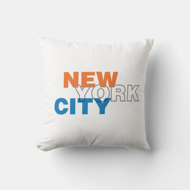 New York City Pillow Kussen (Voorkant)