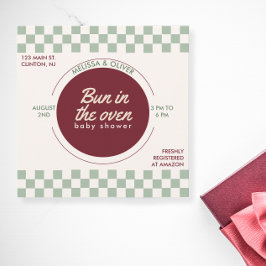 New York City Pizza grappig Italiaans Baby shower Kaart