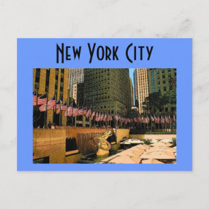 New York City Plaza, New York City Briefkaart