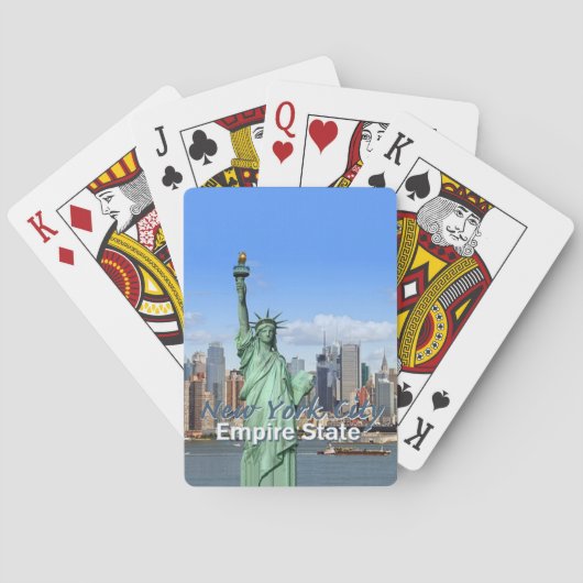 New York City Pokerkaarten (Achterkant)