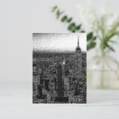 New York City Pop Art Briefkaart (Staand voorkant)