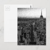 New York City Pop Art Briefkaart (Voorkant / Achterkant)