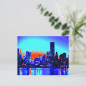 New York City Pop Art Briefkaarten (Staand voorkant)