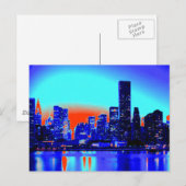 New York City Pop Art Briefkaarten (Voorkant / Achterkant)