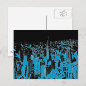 New York City Pop Art Briefkaarten (Voorkant / Achterkant)