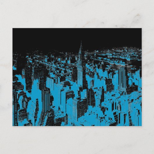 New York City Pop Art Briefkaarten (Voorkant)