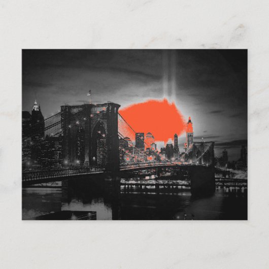 New York City Pop Art Briefkaarten (Voorkant)