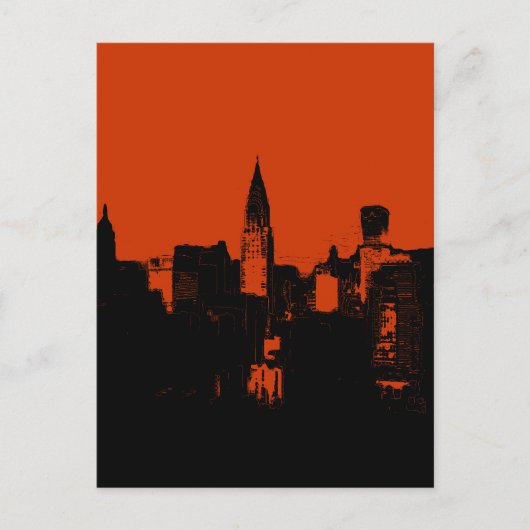 New York City Pop Art Briefkaarten (Voorkant)