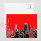 New York City Pop Art Briefkaarten (Voorkant / Achterkant)