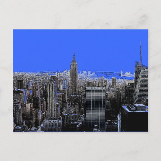New York City Pop Art Briefkaarten (Voorkant)