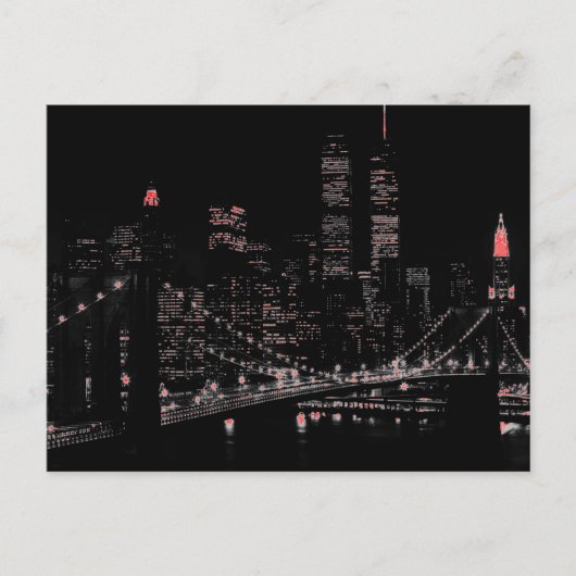 New York City Pop Art Briefkaarten (Voorkant)