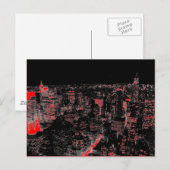 New York City Pop Art Briefkaarten (Voorkant / Achterkant)