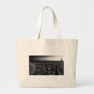 New York City Pop Art Grote Tote Bag
