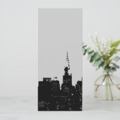 New York City Pop Art Invitation Kaart (Staand voorkant)