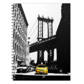 New York City Pop Art Nyc Yellow Taxi Brooklyn Notitieboek (Voorkant)