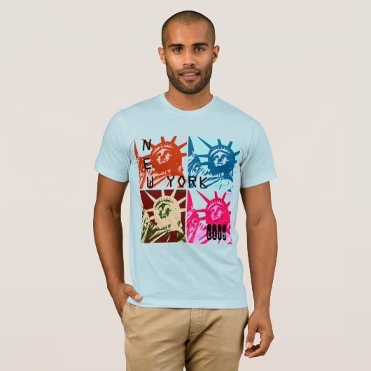 New York City Pop Art T-shirt (Voorkant volledig)