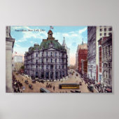 New York City, Post Kantoor Poster (Voorkant)