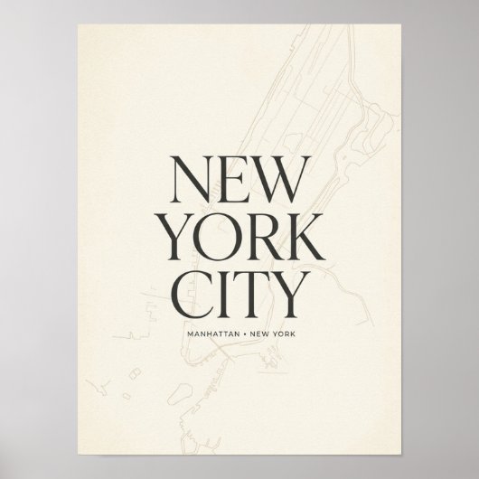 New York City Poster (Voorkant)