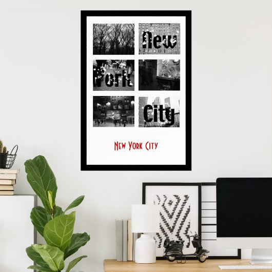 New York City Poster (Thuiskantoor)