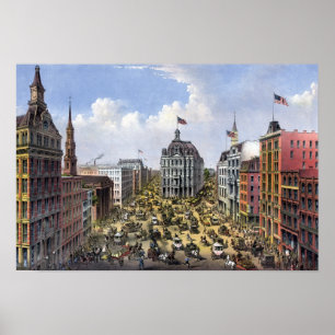 New York City Poster