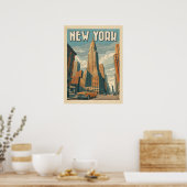 New York City  Poster (Keuken)