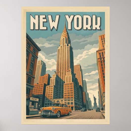 New York City  Poster (Voorkant)
