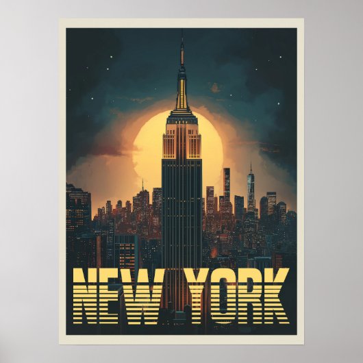 New York City Poster (Voorkant)