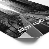 New York City Poster als Wanddeko in schwarz-weiß (Hoek)