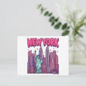 New York City postkar Briefkaart (Staand voorkant)