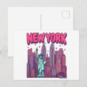 New York City postkar Briefkaart (Voorkant / Achterkant)
