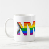 New York City Pride LGBTQ Progress Pride Koffiemok (Links)