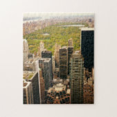 New York City Puzzle - Central Park en Skyline Legpuzzel (Verticaal)