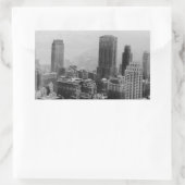  New York City Rechthoekige Sticker (Tas)