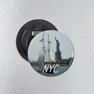 New York City reisfoto Button Flesopener