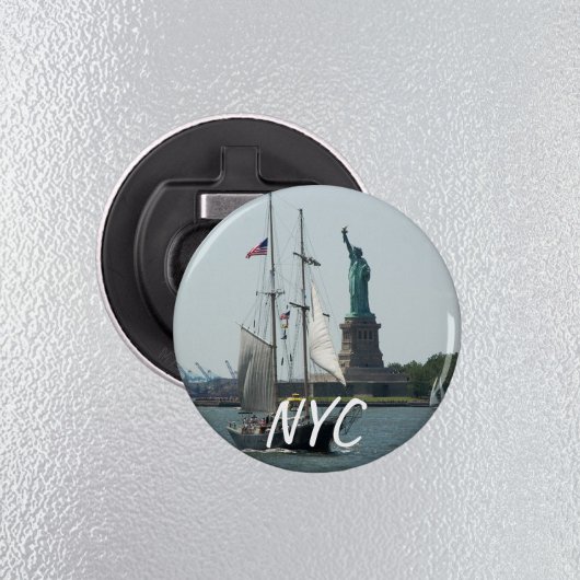 New York City reisfoto Button Flesopener