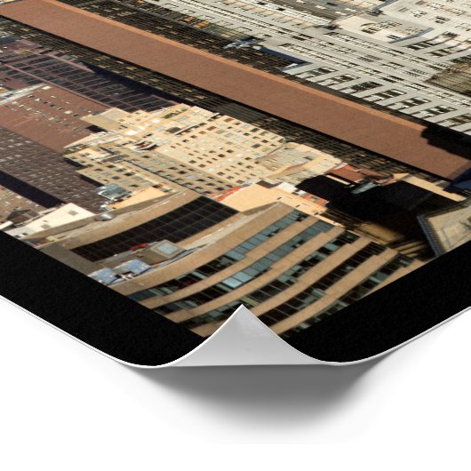 new york city reisposter poster (Hoek)