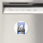  New York City-reizen Magneet (Insitu (Vaatwasser))