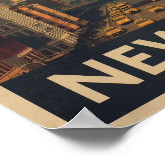  New York City-reizen Poster (Hoek)