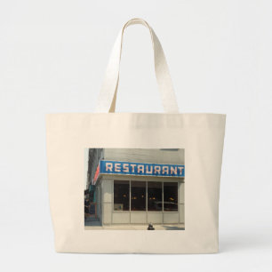 New York City Restaurant - Manhattan Grote Tote Bag