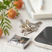 New York City Rockefeller Center Ice Skating Rink Sleutelhanger (Zijkant)