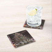 New York City Rockefeller Center kerstboom Kartonnen Onderzetters (Insitu)