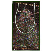 New York City Rockefeller Center kerstboom Klein Cadeauzakje (Voorkant)