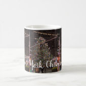 New York City Rockefeller Center kerstboom Koffiemok (Center)