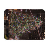 New York City Rockefeller Center kerstboom Magneet (Horizontaal)