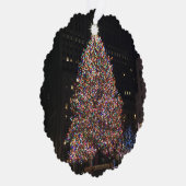 New York City Rockefeller Center kerstboom Ornament Kaart (Rechts)