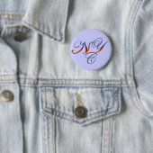 NEW YORK CITY RONDE BUTTON 5,7 CM (In situ)
