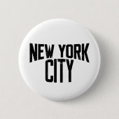 New York City  Ronde Button 5,7 Cm (Voorkant)